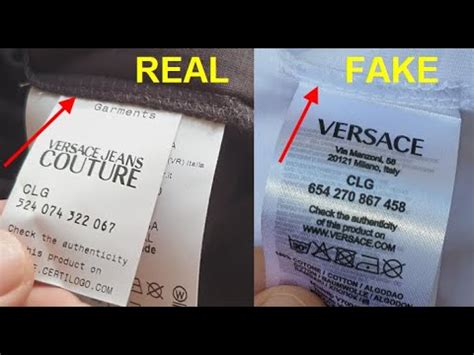 t shirt imitazione versace|Versace Jeans Couture T shirt real vs fake. How to spot .